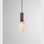 Flume Large Alabaster Pendant Light gallery detail image