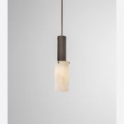 Flume Large Alabaster Pendant Light gallery detail image