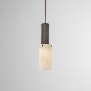 Flume Large Alabaster Pendant Light gallery detail image