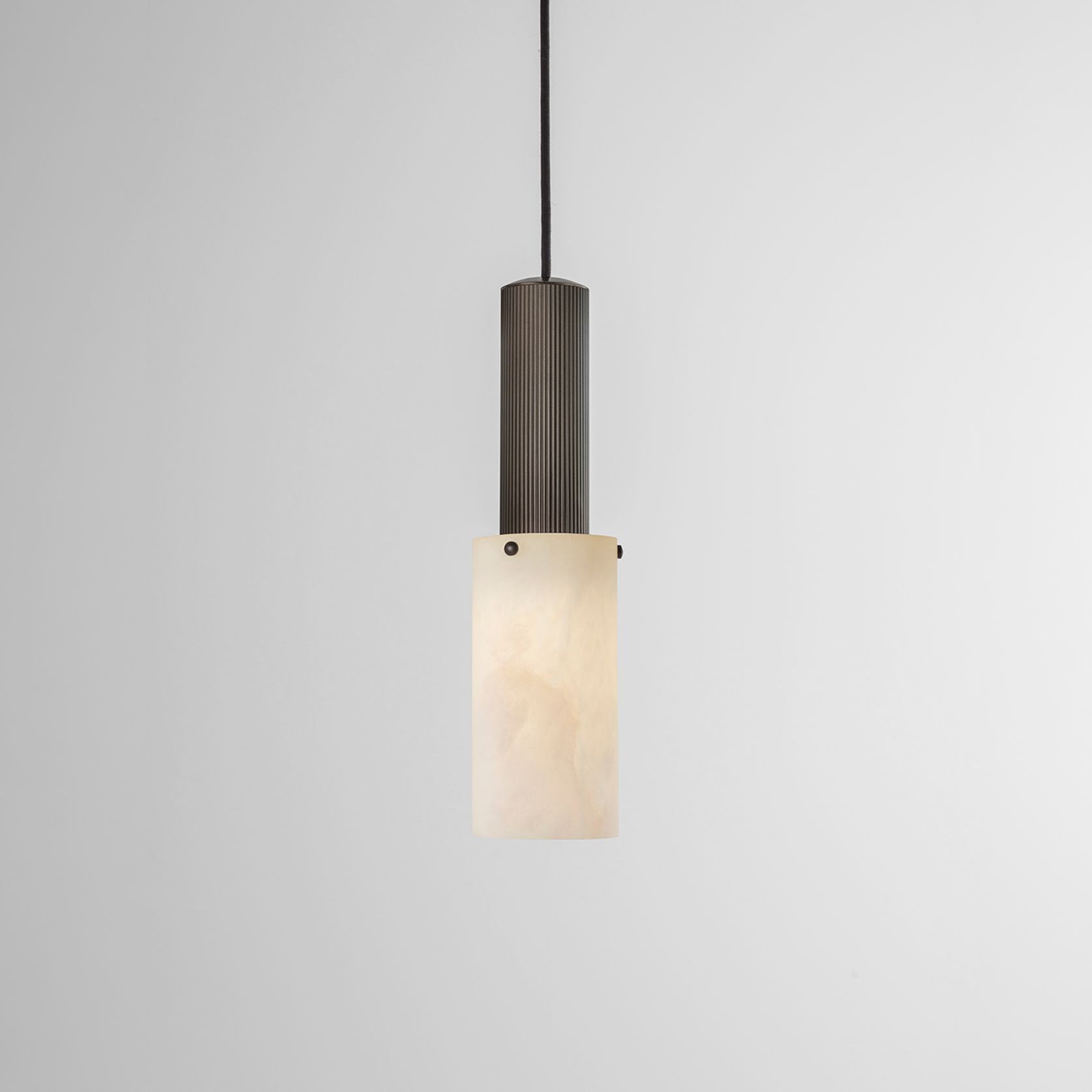 Flume Large Alabaster Pendant Light gallery detail image