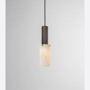 Flume Large Alabaster Pendant Light gallery detail image