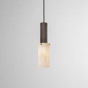 Flume Large Alabaster Pendant Light gallery detail image