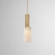 Flume Large Alabaster Pendant Light gallery detail image