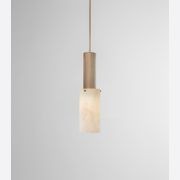 Flume Large Alabaster Pendant Light gallery detail image