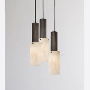 Flume Large Alabaster 3lt Pendant Light gallery detail image