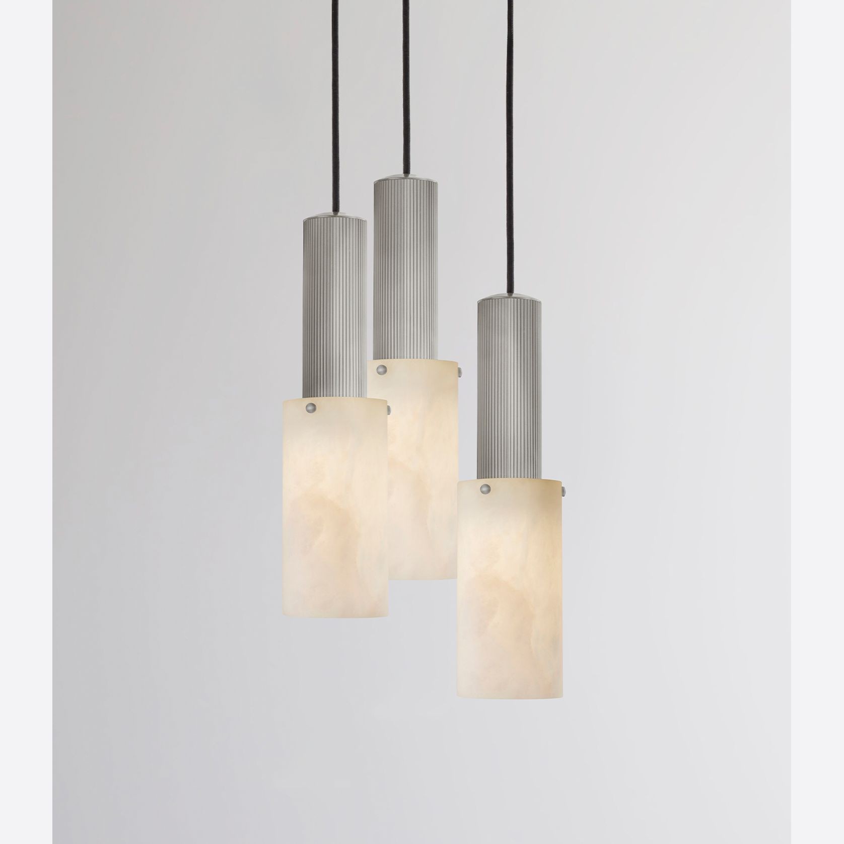 Flume Large Alabaster 3lt Pendant Light gallery detail image