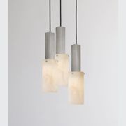 Flume Large Alabaster 3lt Pendant Light gallery detail image