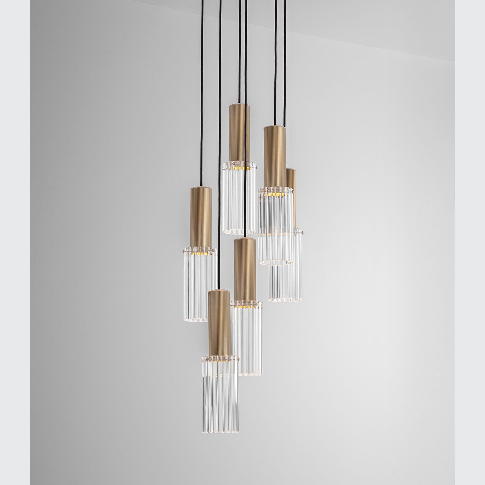 Flume Large 6lt Pendant Light gallery detail image
