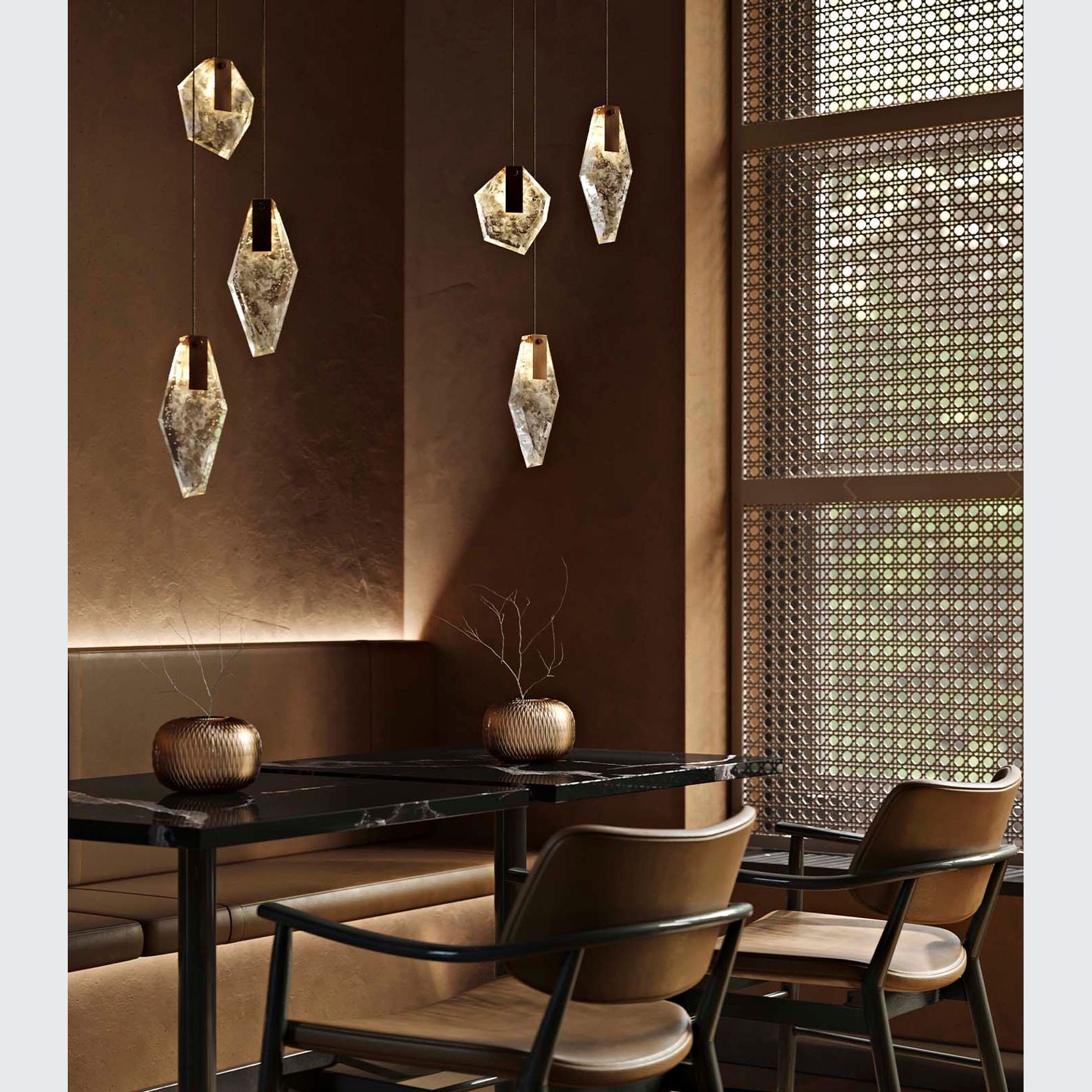 Fragments Short Pendant Light gallery detail image