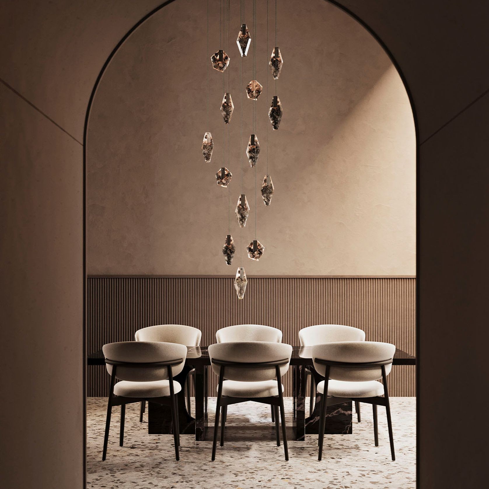 Fragments Short Pendant Light gallery detail image