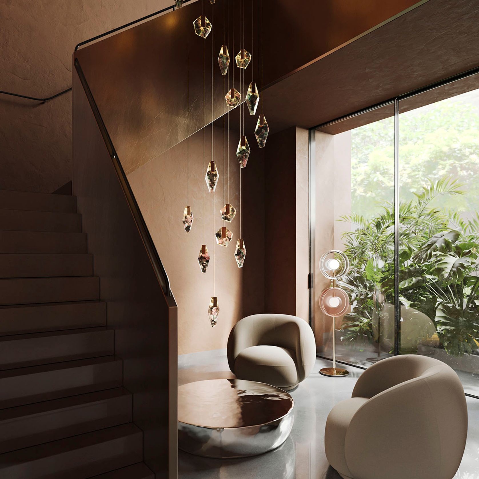 Fragments Short Pendant Light gallery detail image