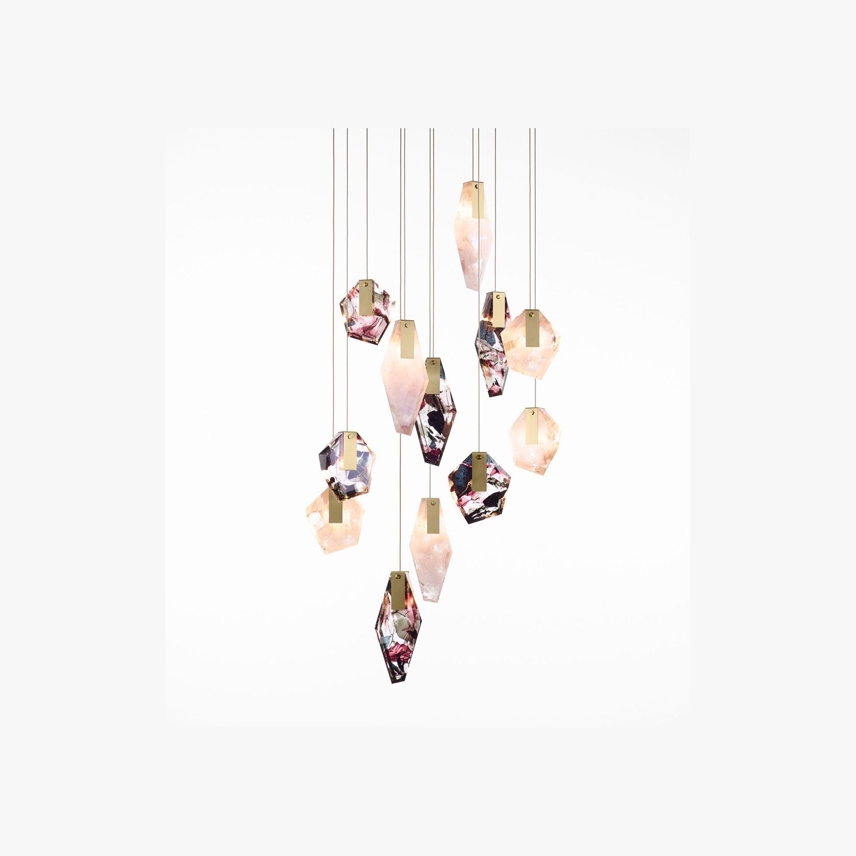 Fragments Long Pendant Light gallery detail image