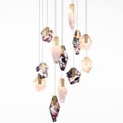 Fragments Long Pendant Light gallery detail image