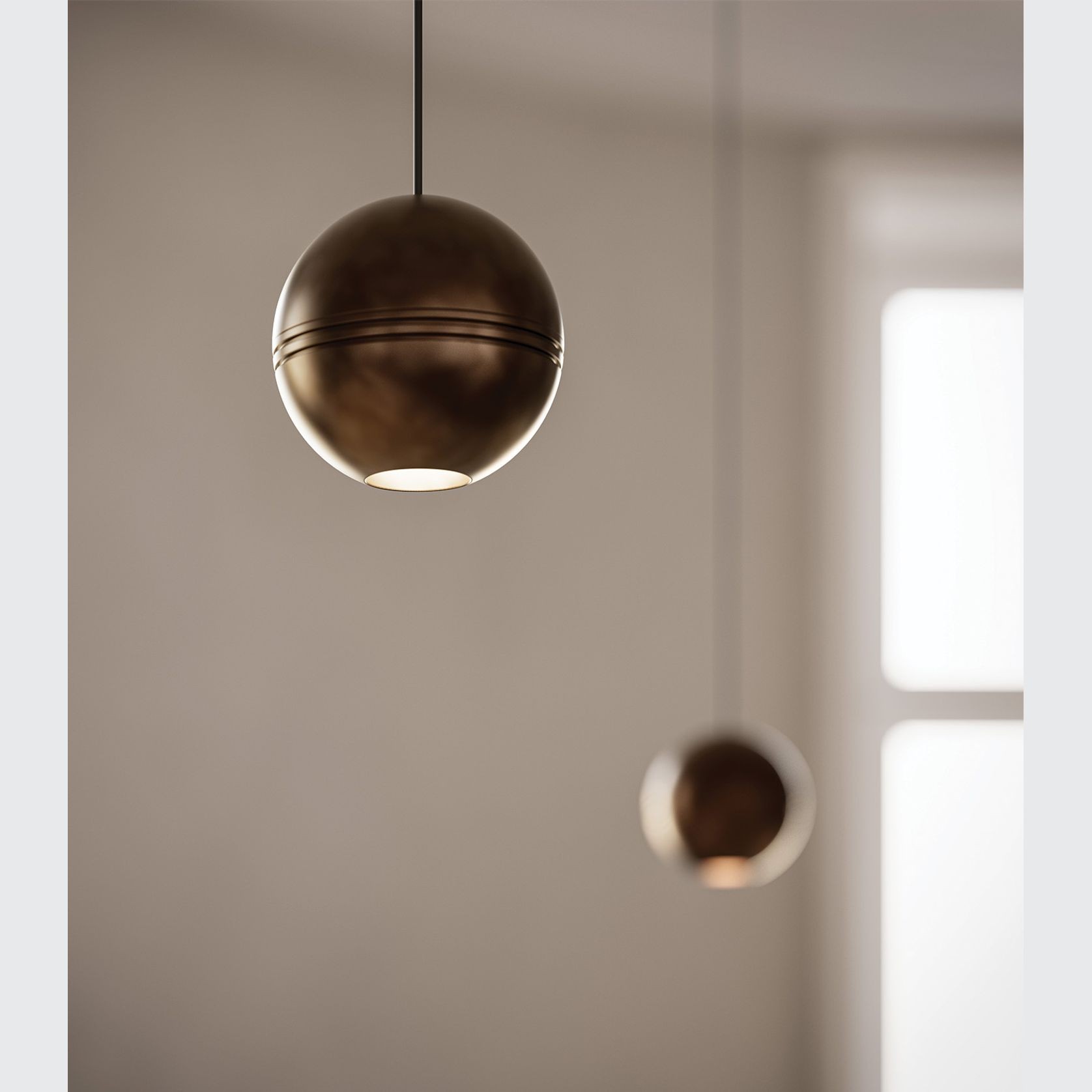 Groove Cluster Pendant Light gallery detail image