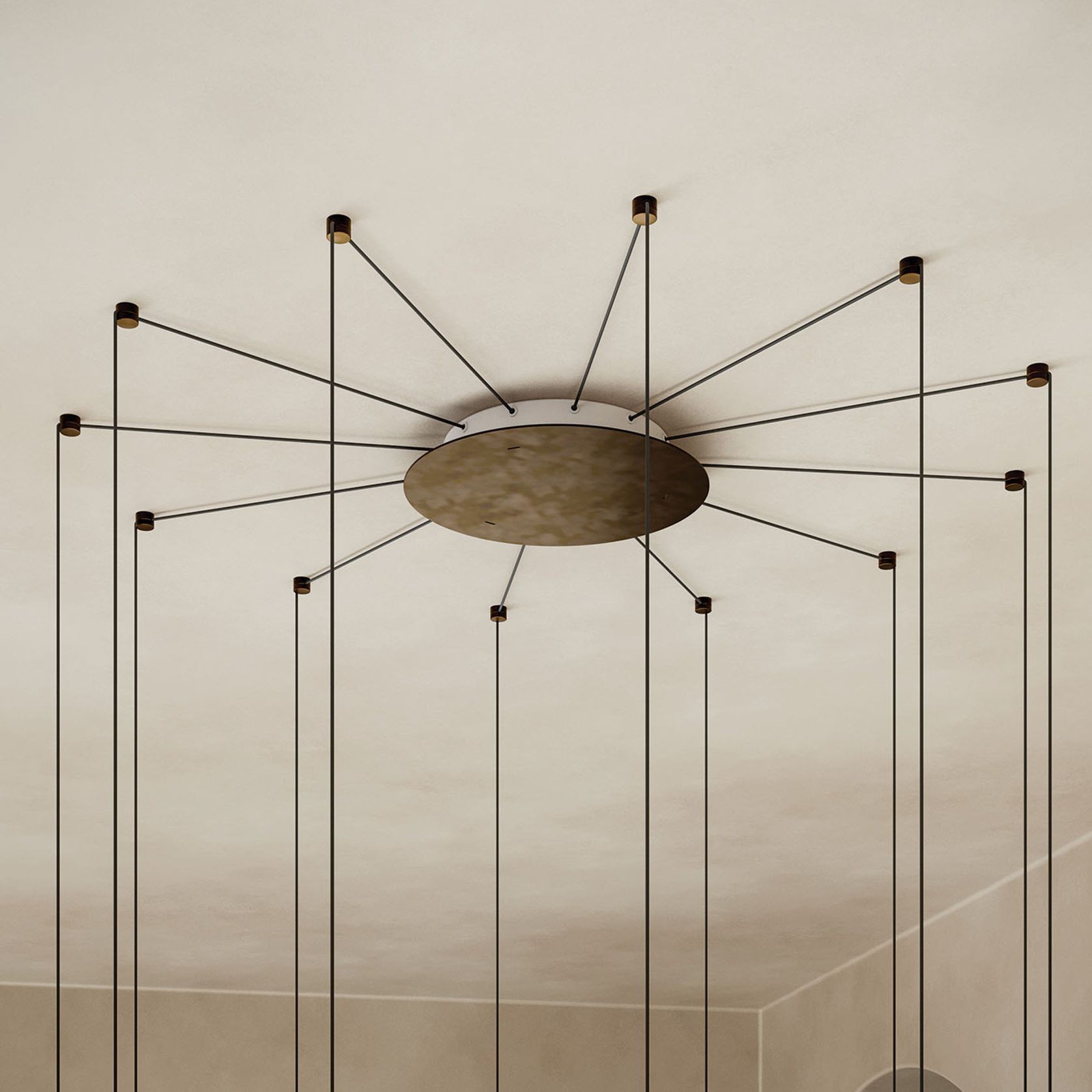 Groove Cluster Pendant Light gallery detail image