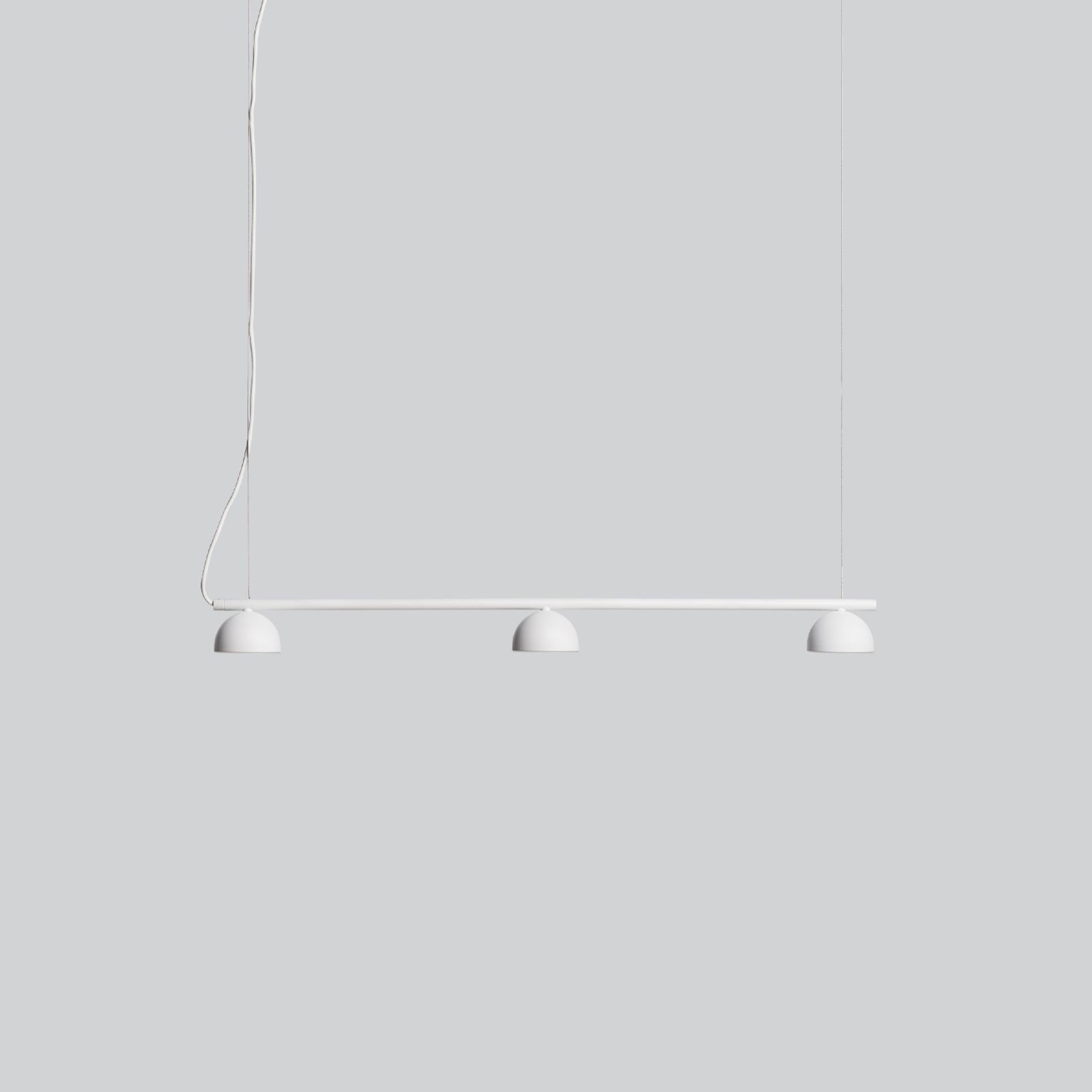 Blush Rail 3lt Pendant Light gallery detail image
