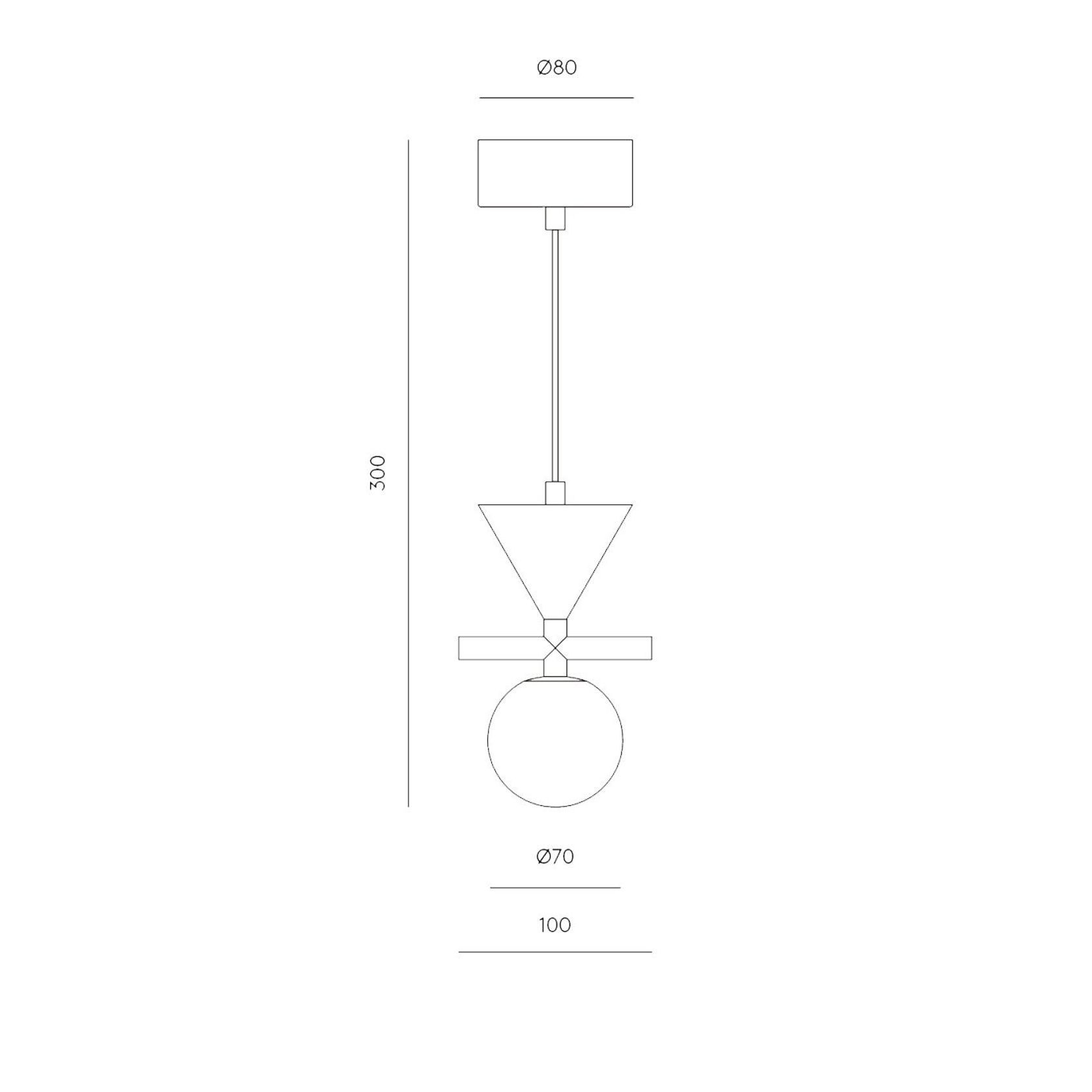 Oneta Pendant Light gallery detail image