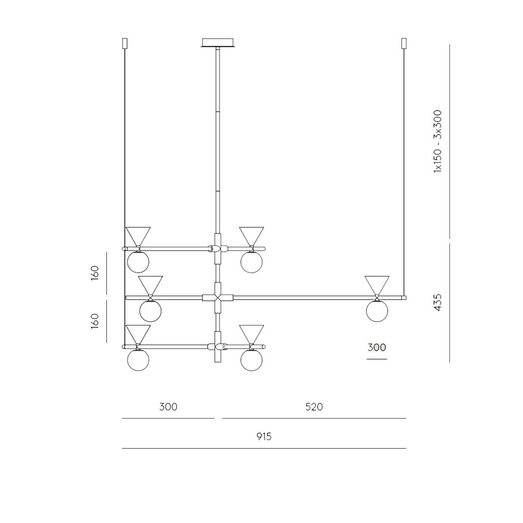 Oneta Large Pendant Light gallery detail image