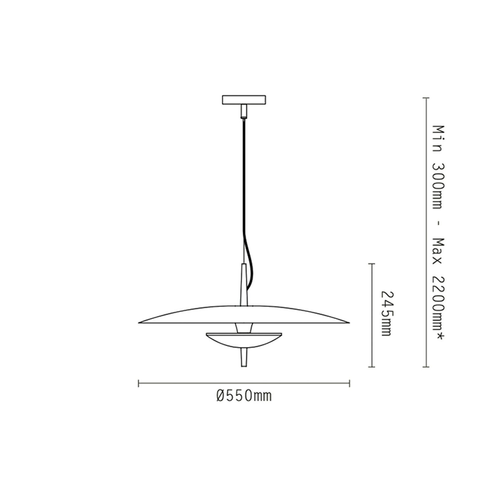 Luna Pendant Light gallery detail image