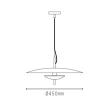 Luna Capiz Pendant Light gallery detail image