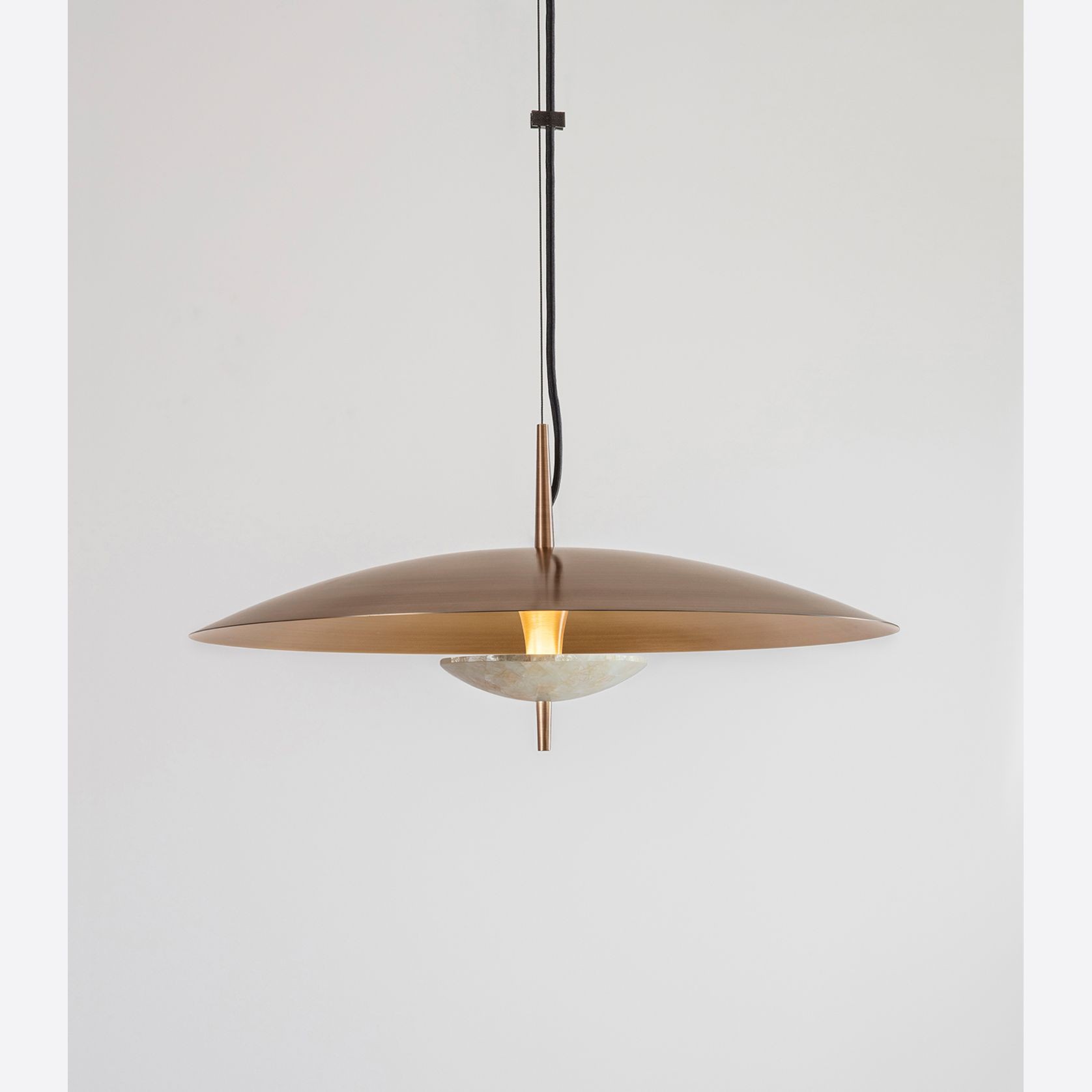 Luna Capiz Pendant Light gallery detail image