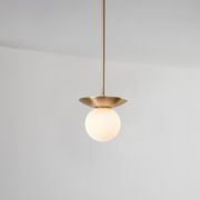 Orbit Brass Pendant Light gallery detail image