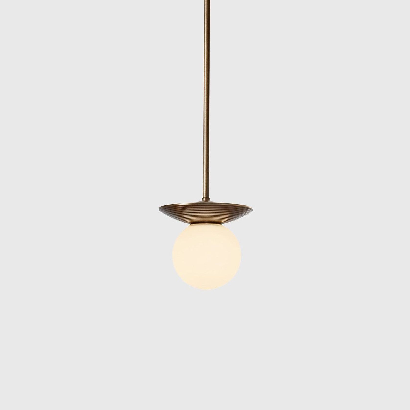Orbit Brass Pendant Light gallery detail image
