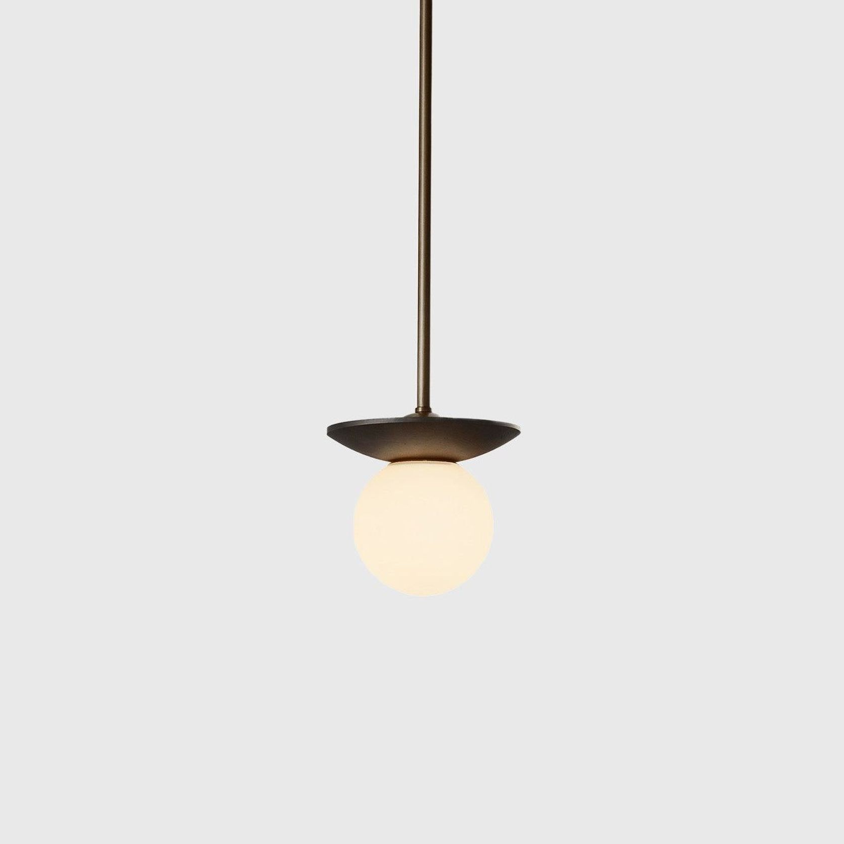 Orbit Brass Pendant Light gallery detail image