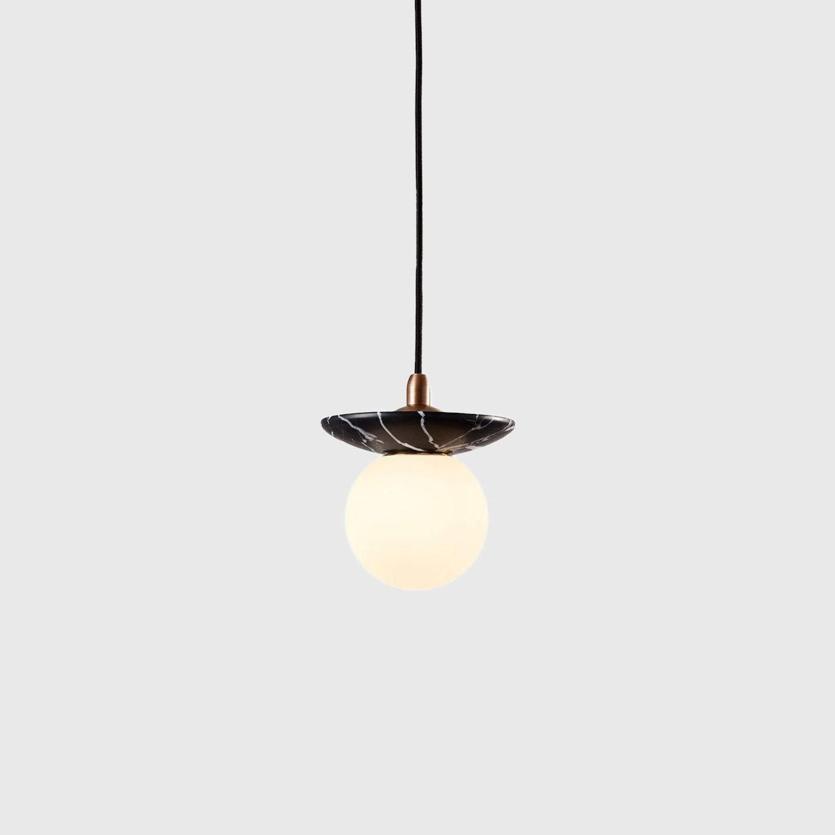 Orbit Stone Pendant Light gallery detail image