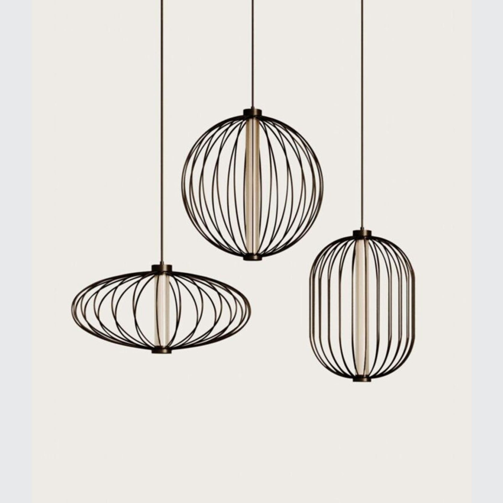 Pepo Black Pendant Light gallery detail image