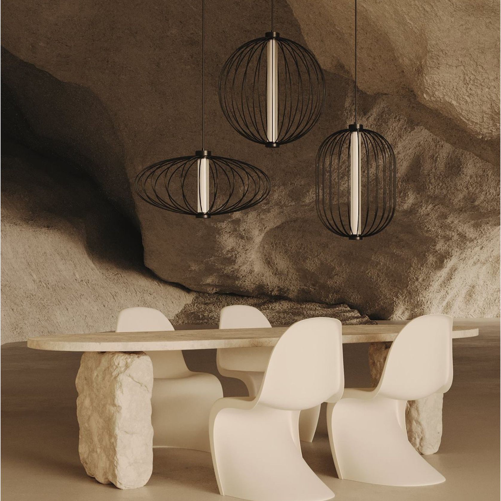 Pepo Black Pendant Light gallery detail image