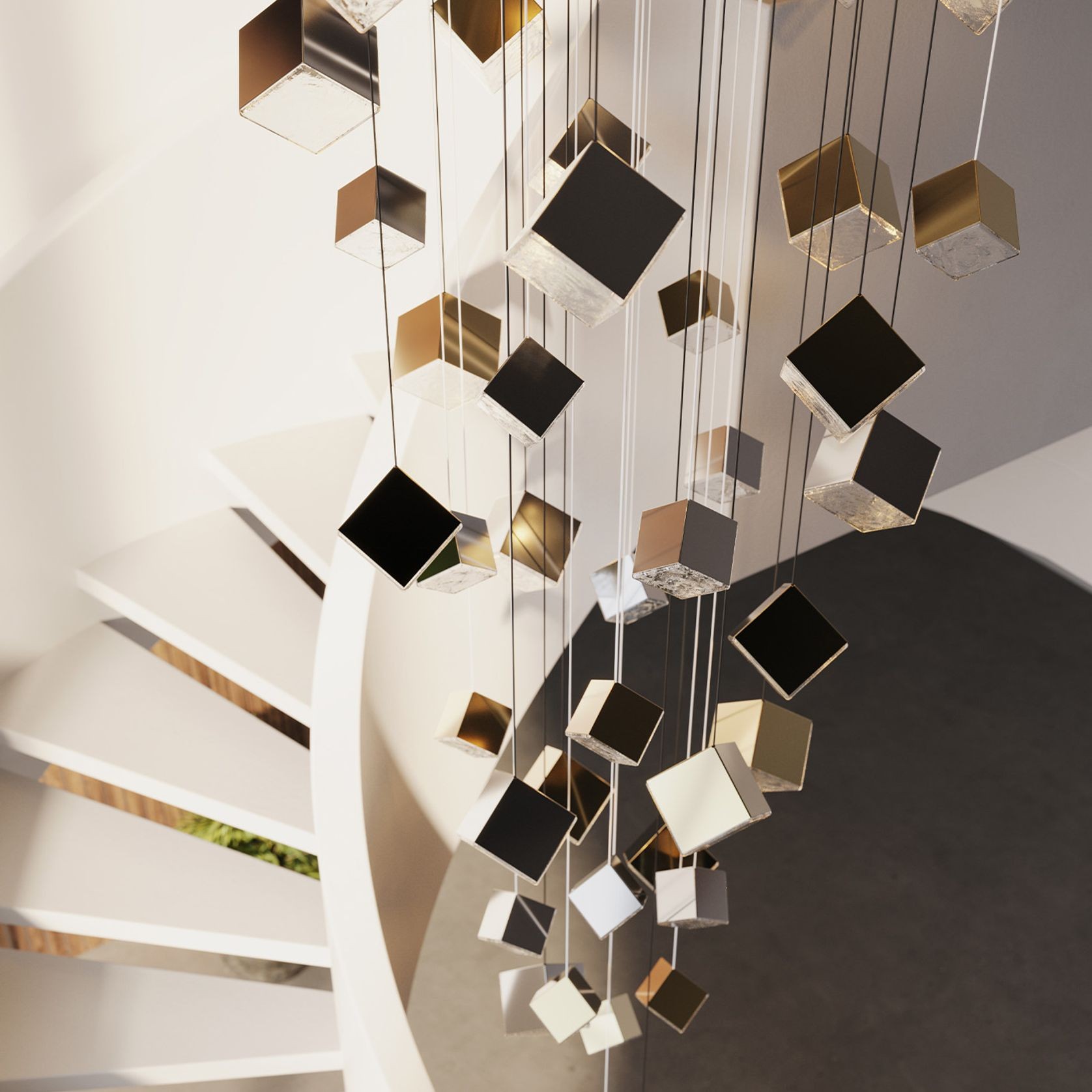 Pyrite Pendant Light gallery detail image