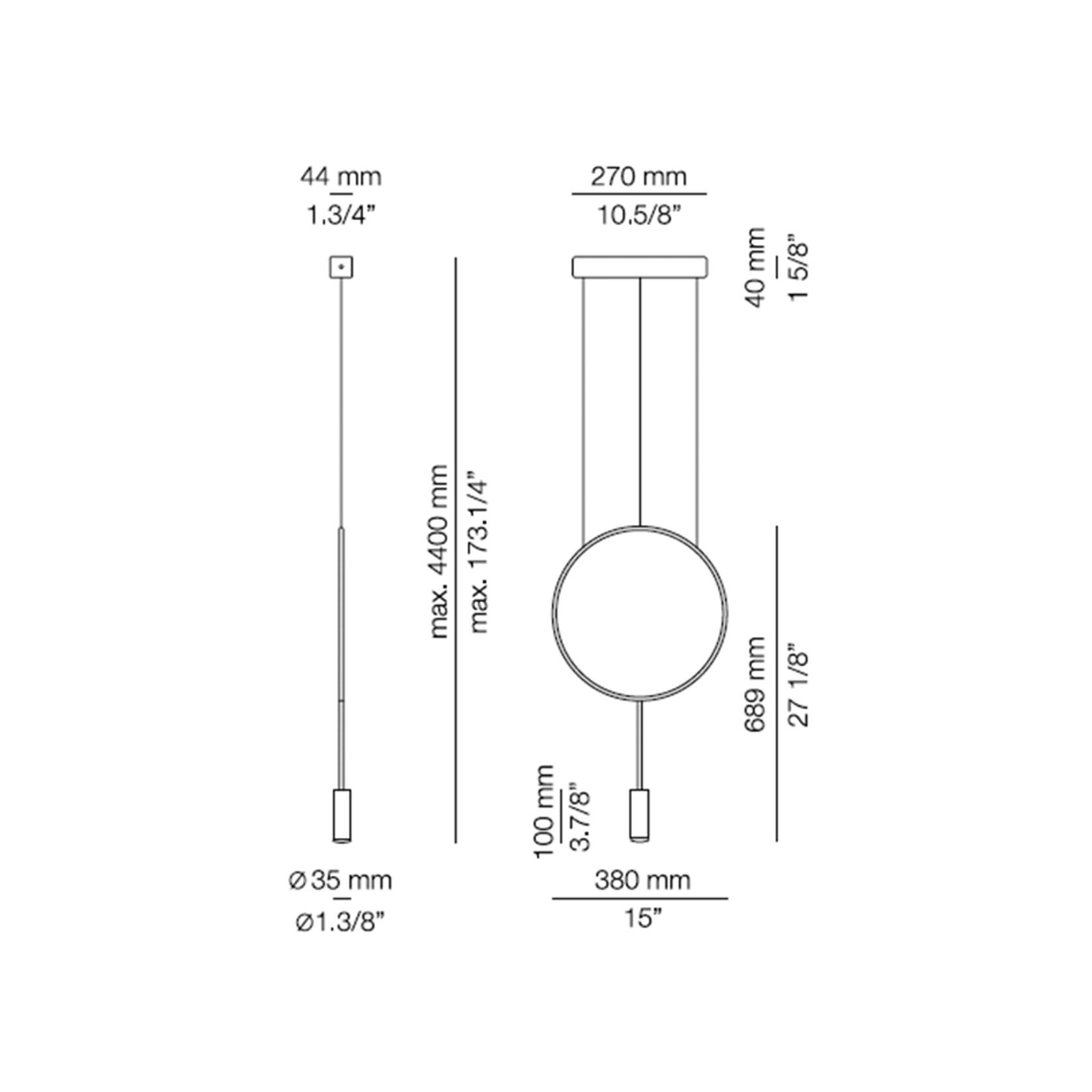 Revolta Pendant Light gallery detail image