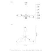 Supernova 3lt Pendant Light gallery detail image