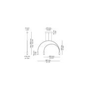 Volta 3lt Pendant Light gallery detail image