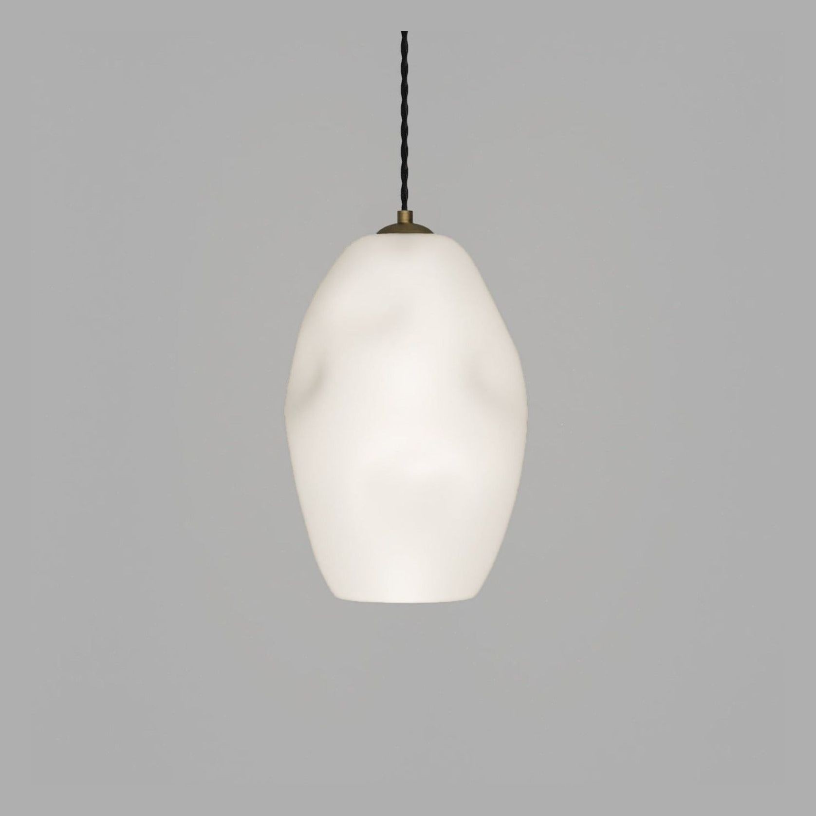 Organic White Pendant Light gallery detail image