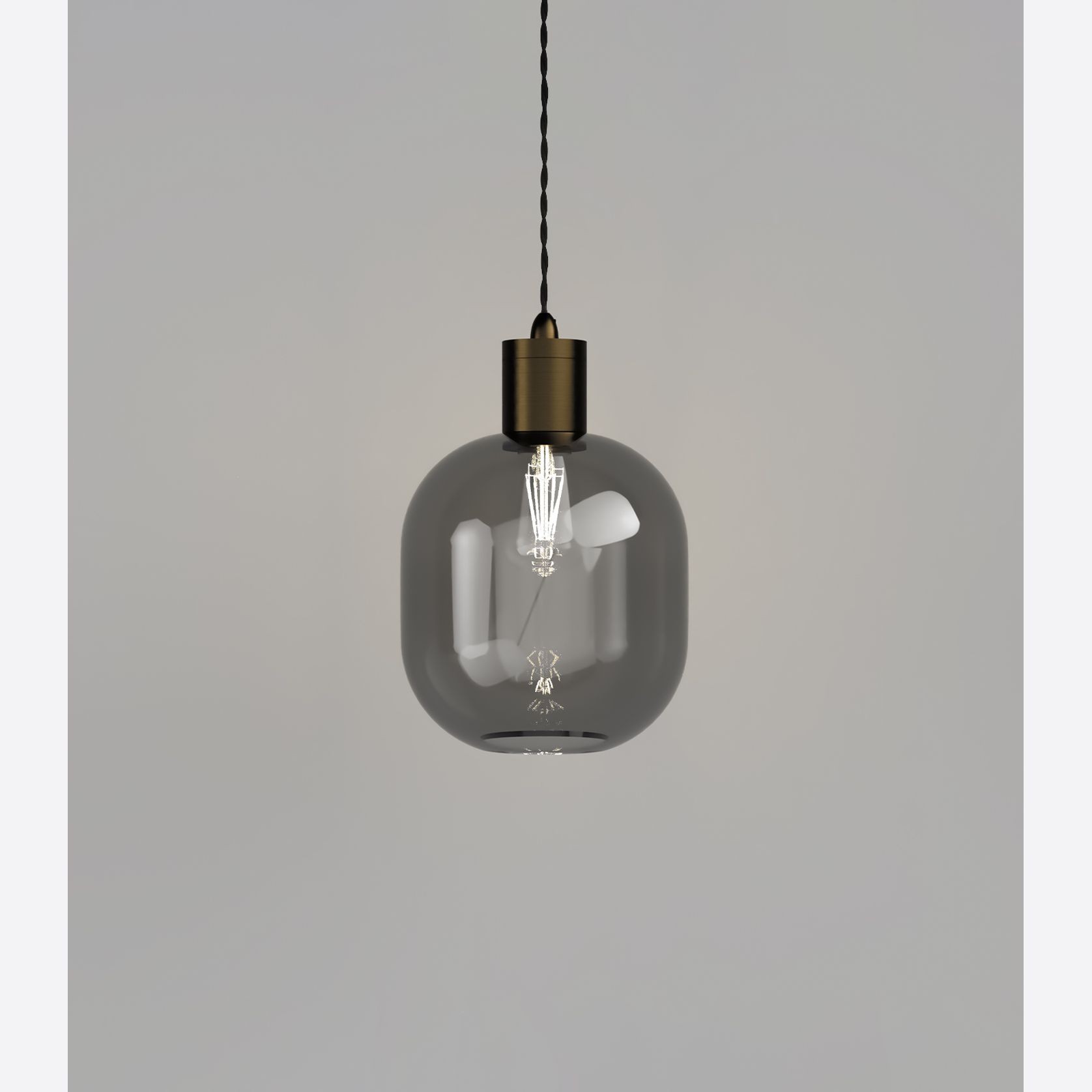 Parlour Curve Pendant Light gallery detail image