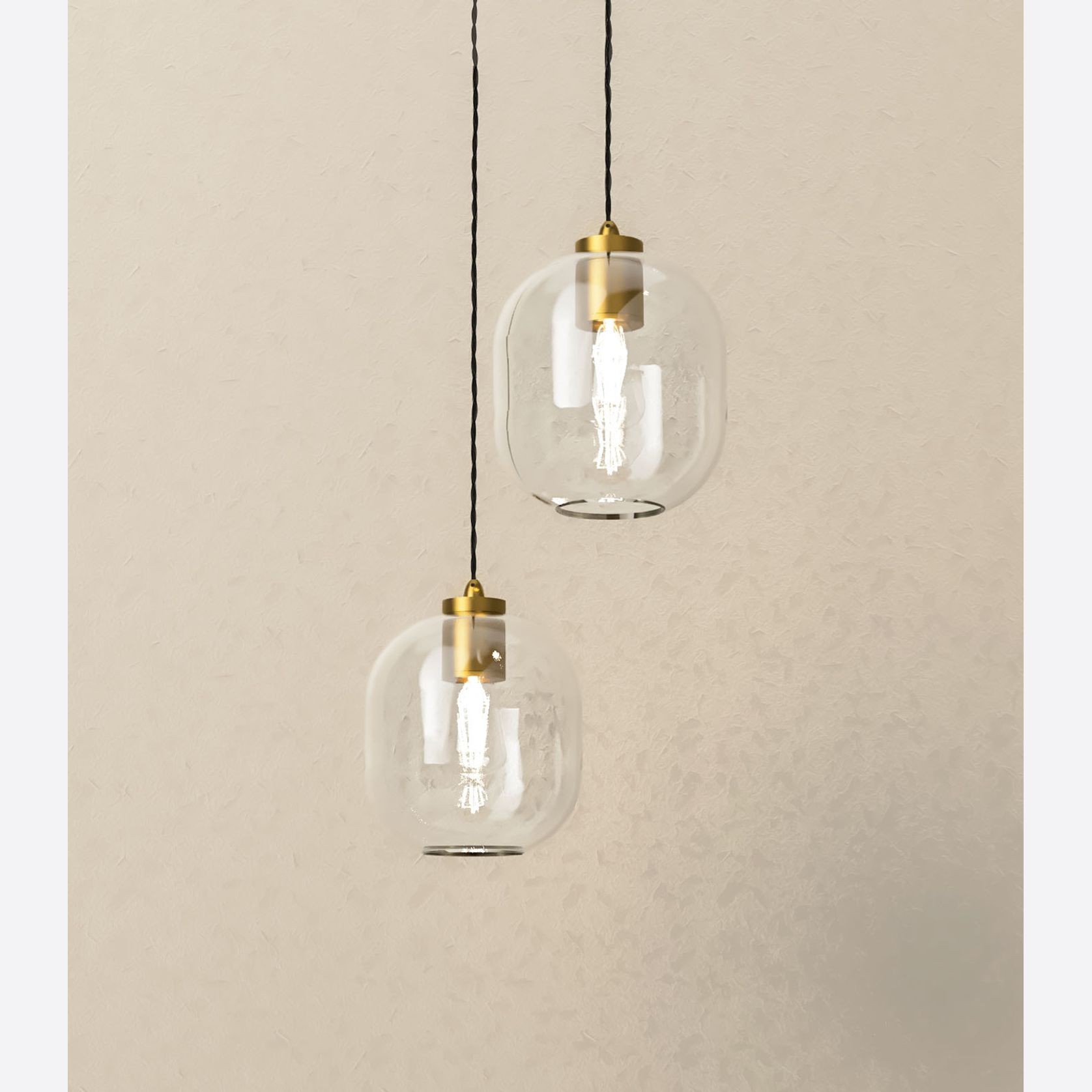 Parlour Curve Pendant Light gallery detail image