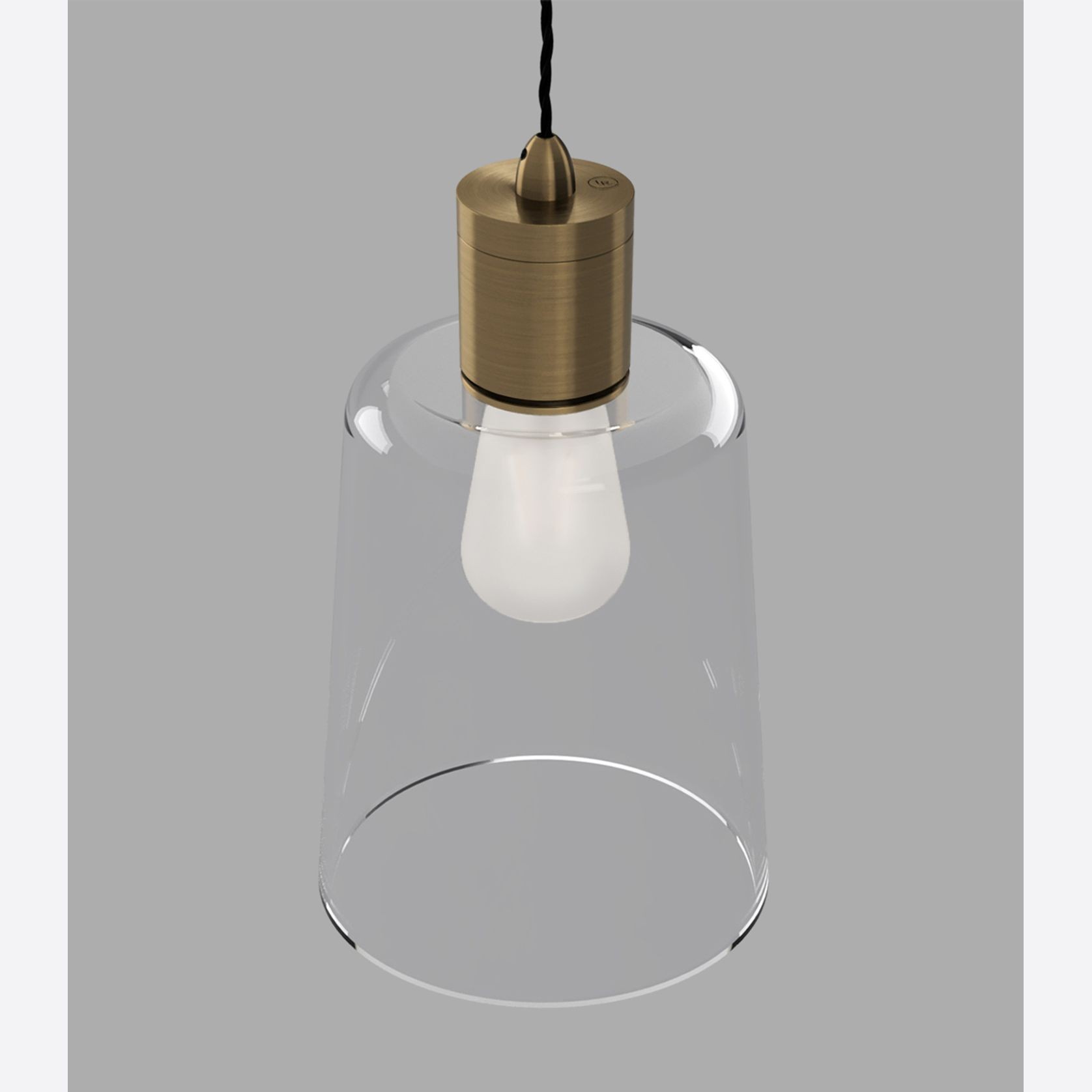 Parlour Glass Pendant Light gallery detail image