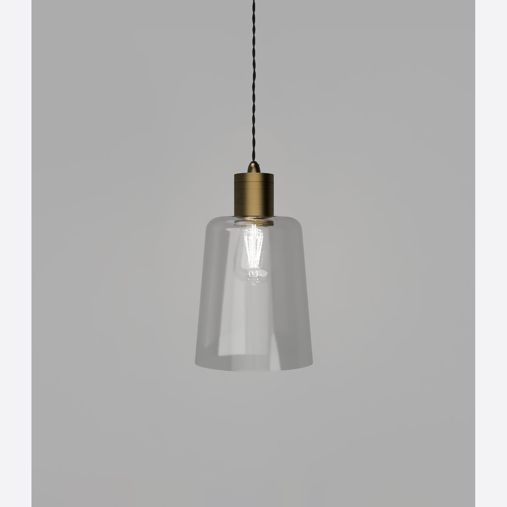 Parlour Glass Pendant Light gallery detail image