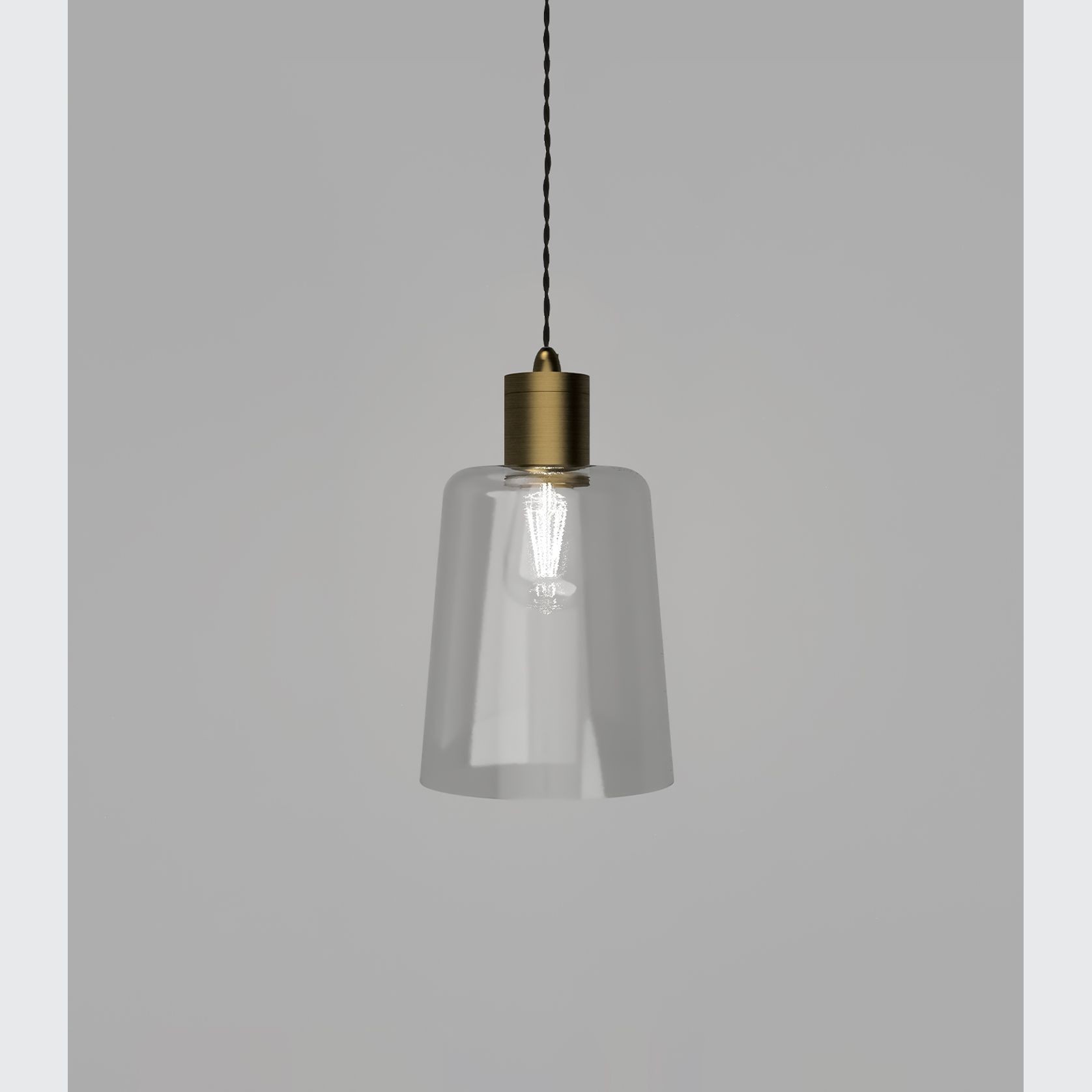 Parlour Glass Pendant Light gallery detail image