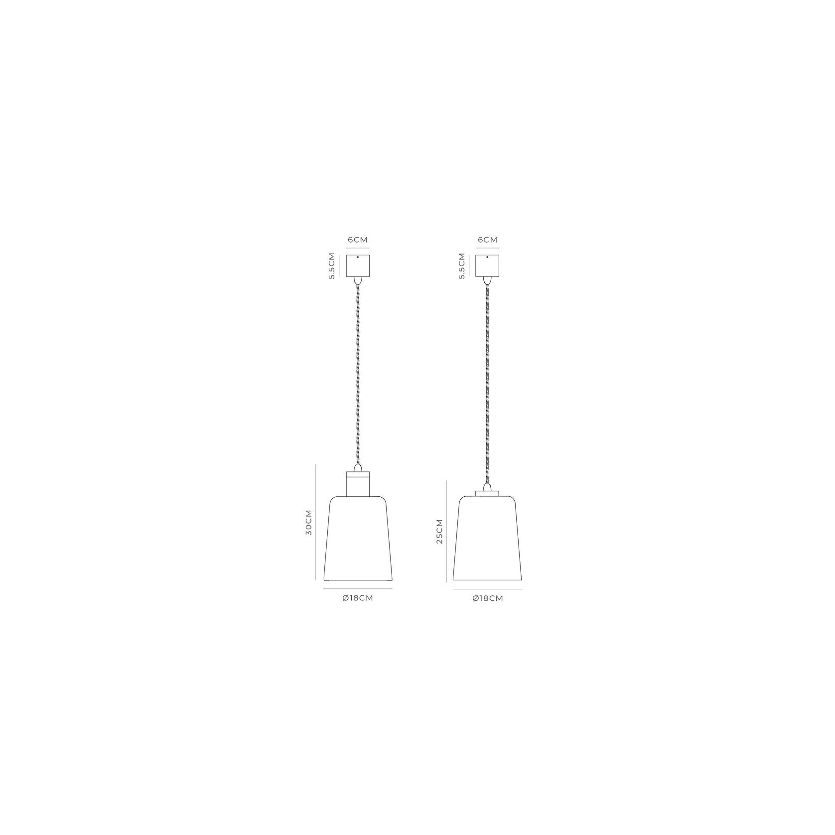 Parlour Glass Pendant Light gallery detail image