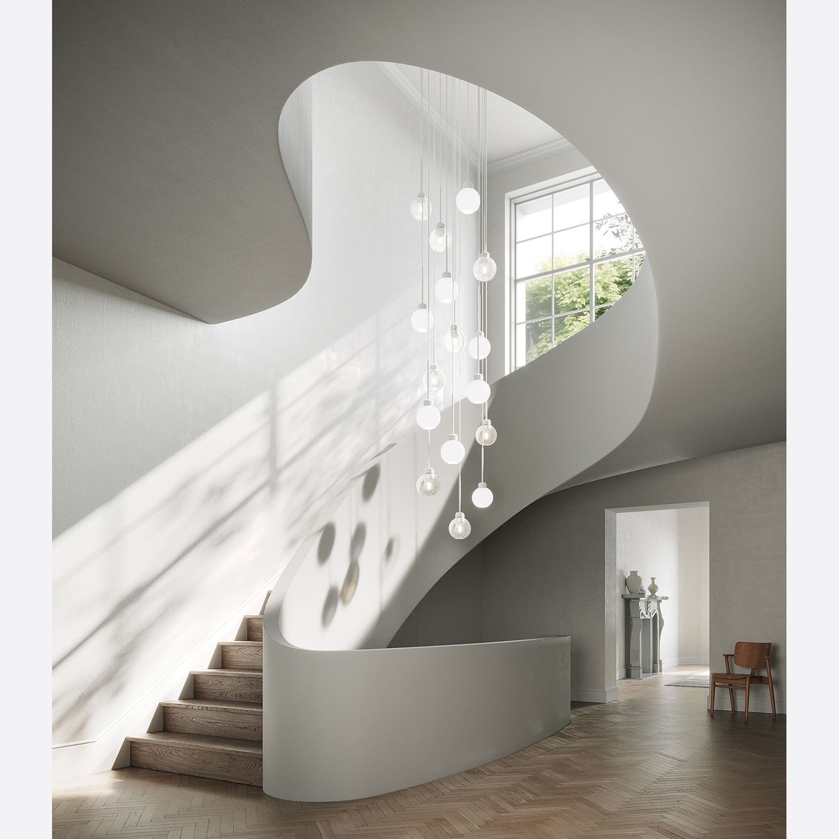 Parlour Lite Sphere Pendant Light gallery detail image