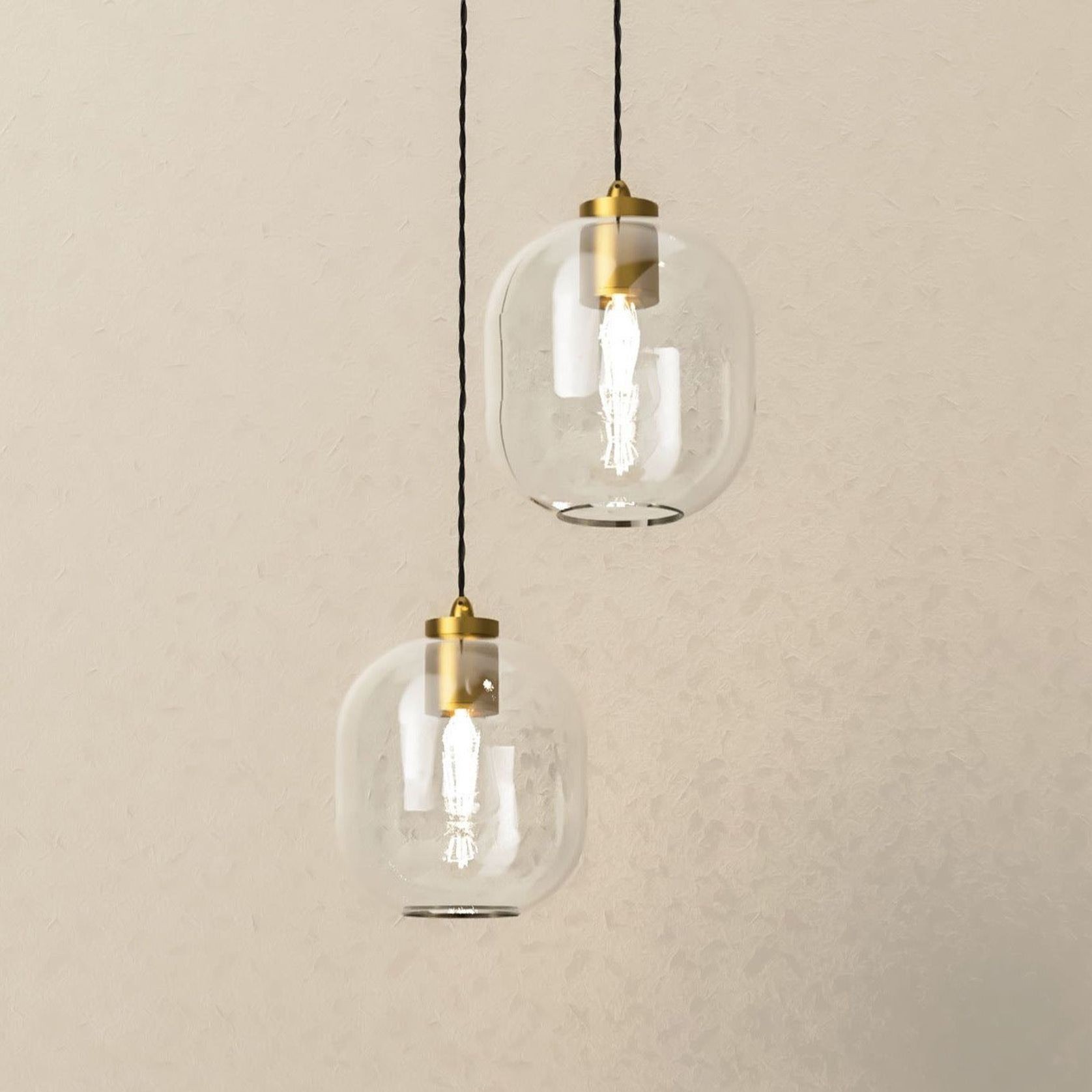 Parlour Curve Pendant Light gallery detail image