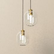 Parlour Curve Pendant Light gallery detail image