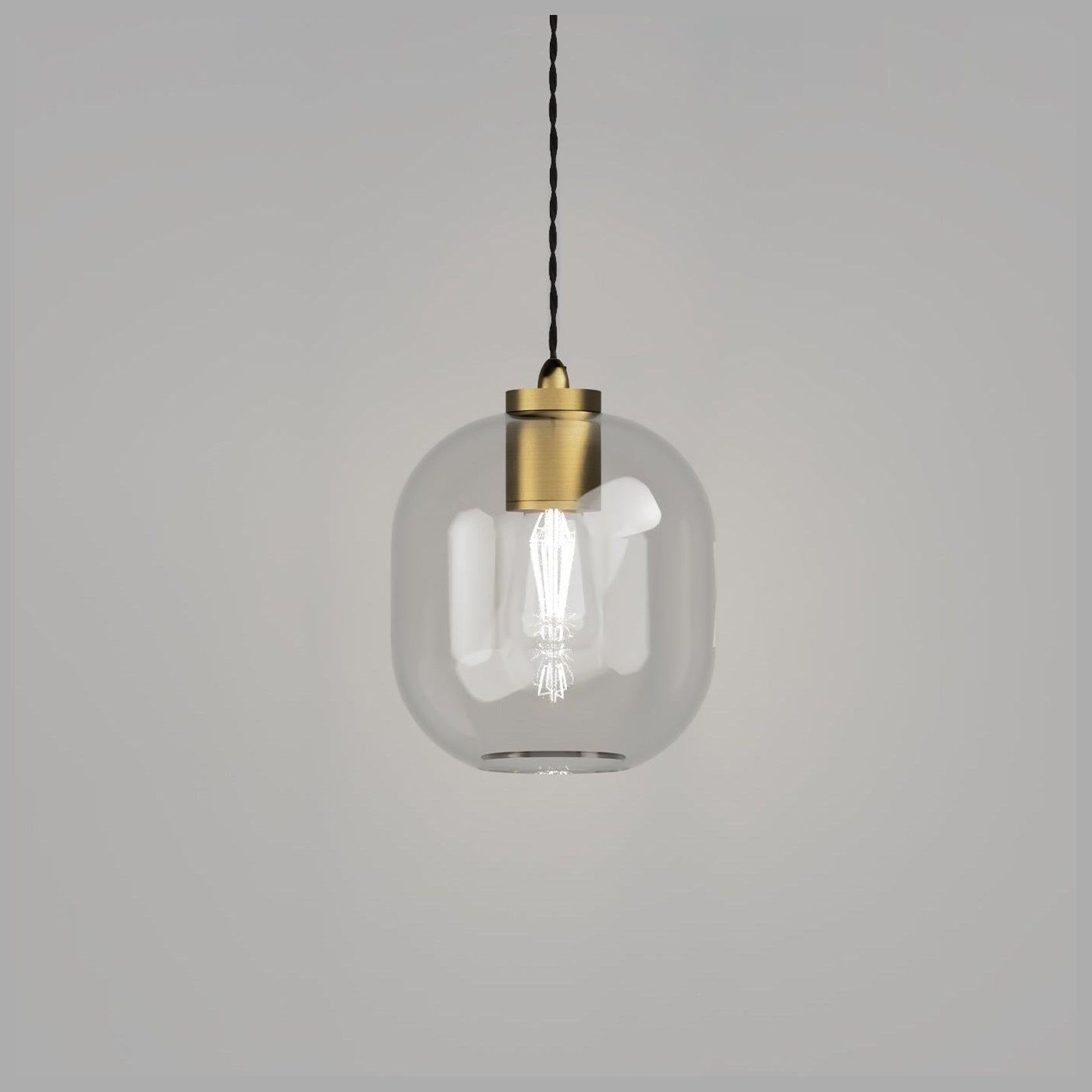 Parlour Curve Pendant Light gallery detail image