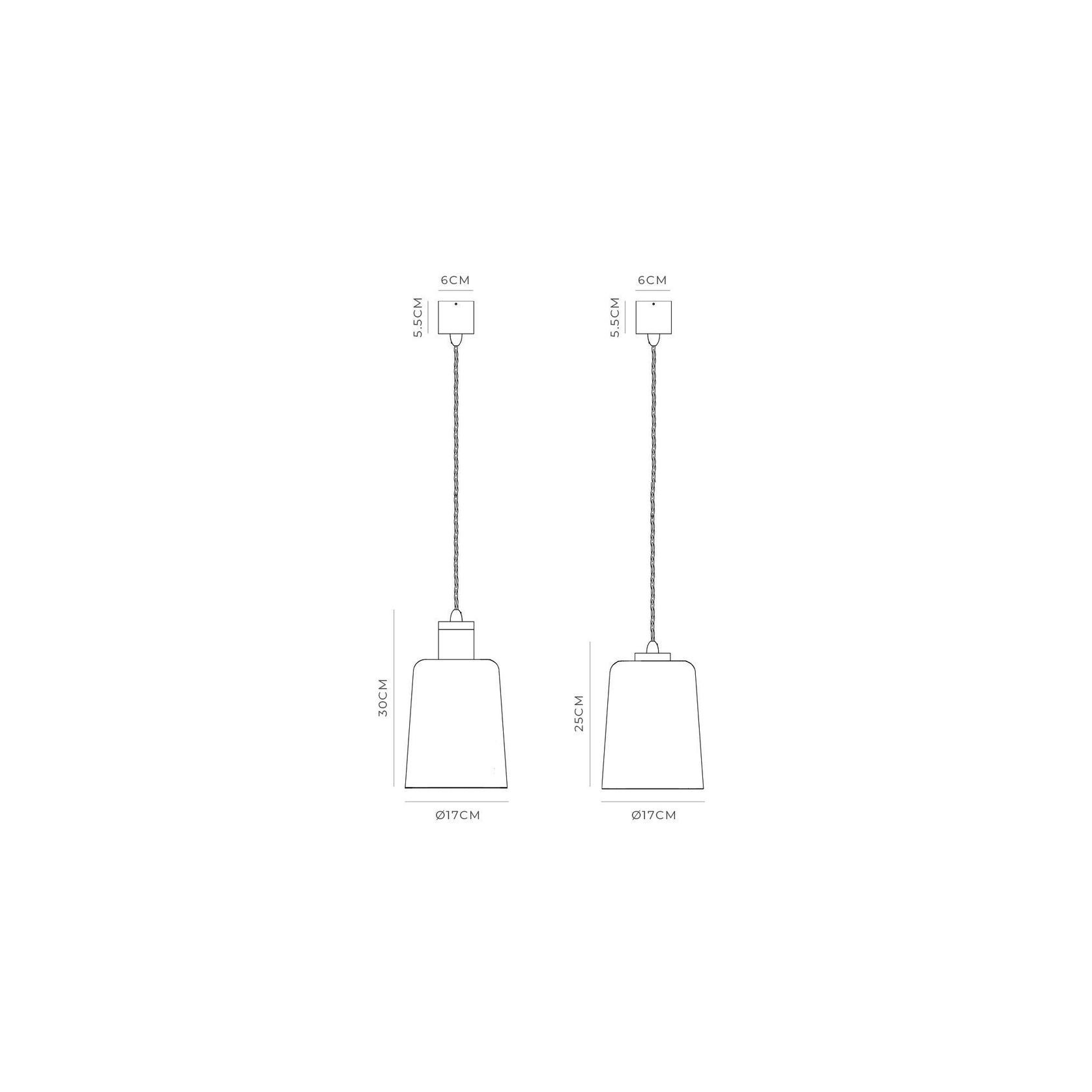 Parlour Glass Pendant Light gallery detail image