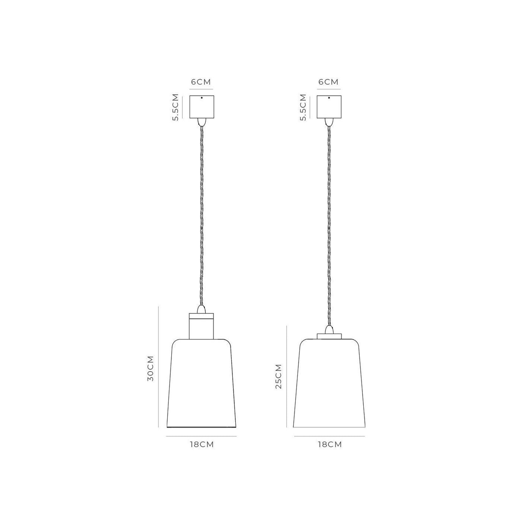 Parlour Glass Pendant Light gallery detail image