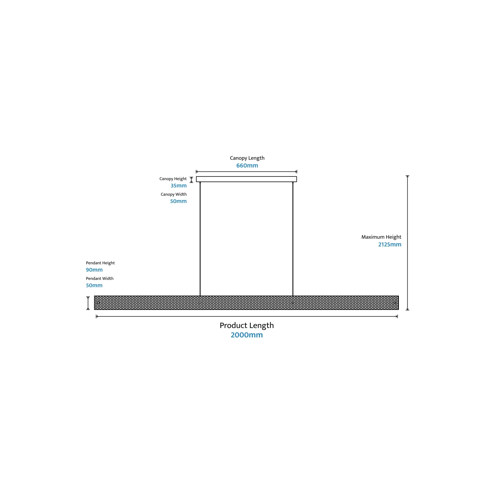 Couas Rough Textured Aluminum Pendant Light gallery detail image