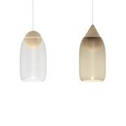 Liuku Drop Pendant - glass shade by Mater gallery detail image